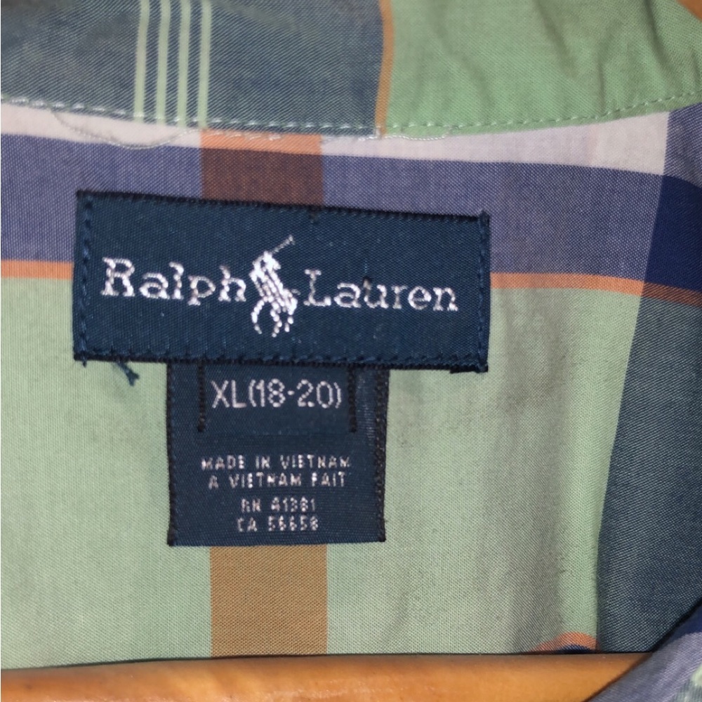 Kids/boys XL(18-20) Polo Ralph Lauren button down